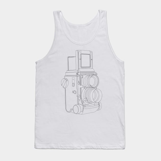 TLR Camera Tank Top by rheyes